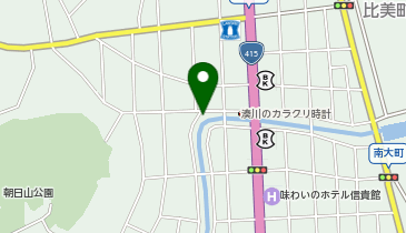 公衆トイレの地図画像