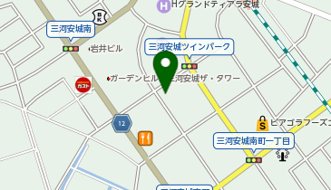 公衆トイレの地図画像