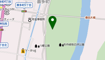 公衆トイレの地図画像