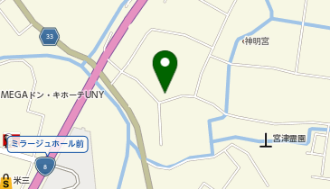 公衆トイレの地図画像