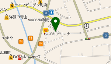 公衆トイレの地図画像