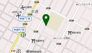 公衆トイレの地図画像