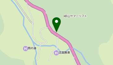 硯川公衆トイレの地図画像