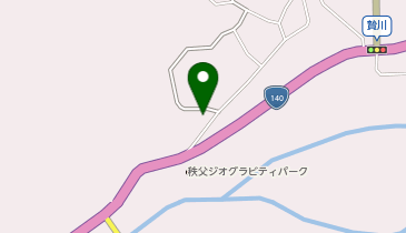 贄川宿観光トイレの地図画像