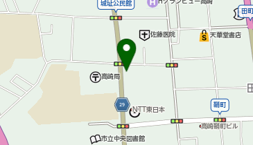 車椅子用トイレの地図画像