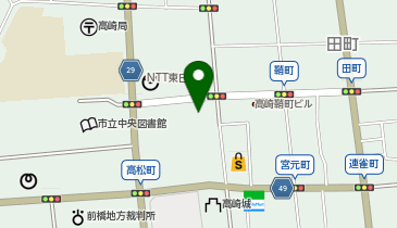 公衆トイレの地図画像