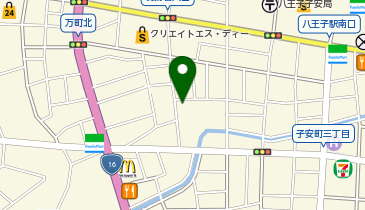 公衆トイレの地図画像