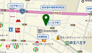 公衆トイレの地図画像