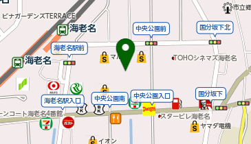 公衆トイレの地図画像