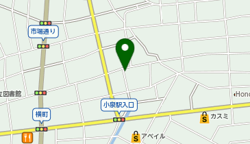 公衆トイレの地図画像