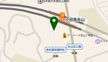 永山駅前公衆便所の地図画像