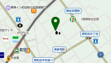 公衆トイレの地図画像
