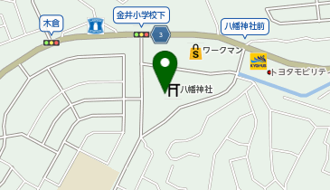 公衆トイレの地図画像