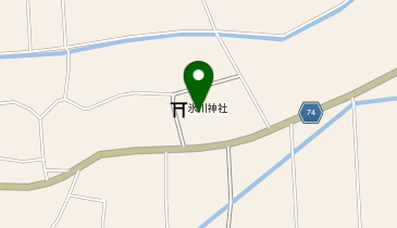 上八ッ林コミュニティトイレの地図画像