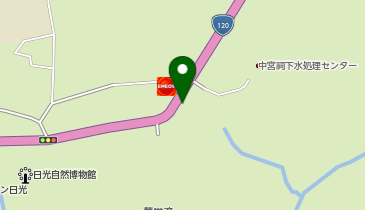 華厳公衆トイレの地図画像