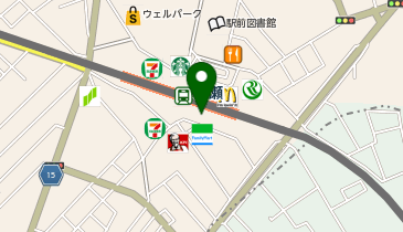 公衆トイレの地図画像