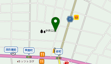 公衆トイレの地図画像