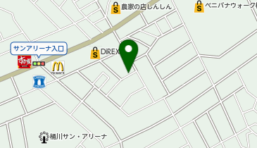 公衆トイレの地図画像