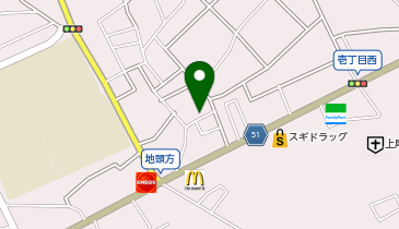 公衆トイレの地図画像