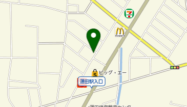 公衆トイレの地図画像