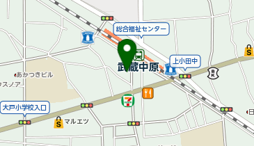 公衆トイレの地図画像