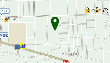 公衆トイレの地図画像