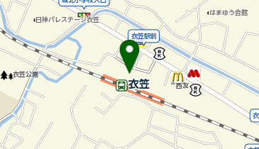 公衆トイレの地図画像