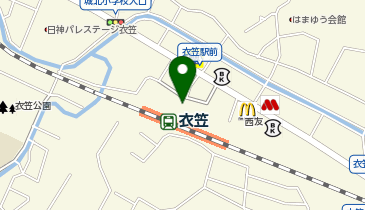 公衆トイレの地図画像