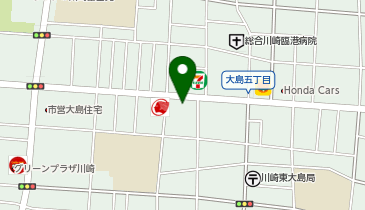 公衆トイレの地図画像