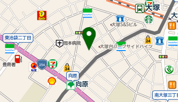 公衆トイレの地図画像