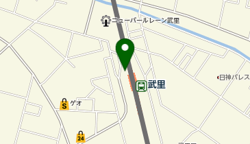 公衆トイレの地図画像