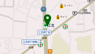 公衆トイレの地図画像