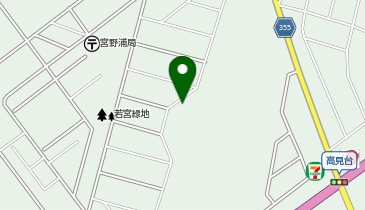 公衆トイレの地図画像