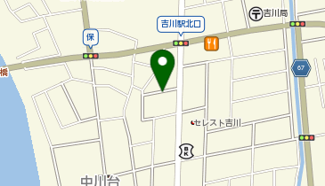 公衆トイレの地図画像