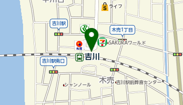 公衆トイレの地図画像