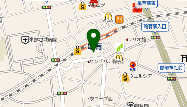 公衆トイレの地図画像