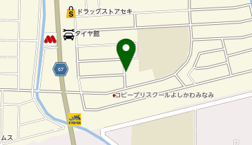 公衆トイレの地図画像