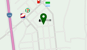 中央公園便所の地図画像