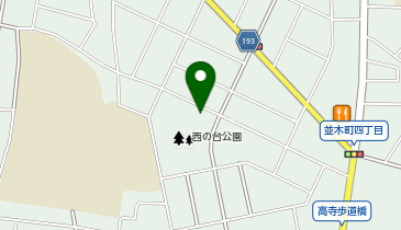 車椅子用トイレの地図画像