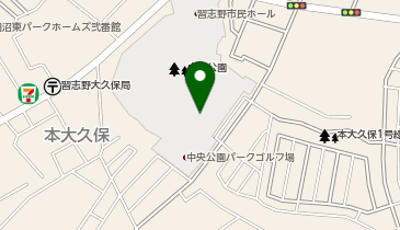 公衆トイレの地図画像