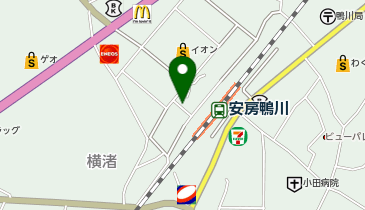 公衆トイレの地図画像