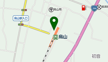 烏山駅前公衆トイレの地図画像