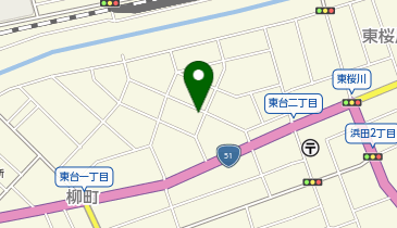公衆トイレの地図画像