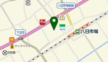 公衆トイレの地図画像