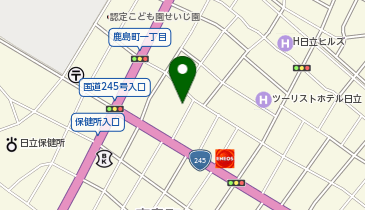 公衆トイレの地図画像