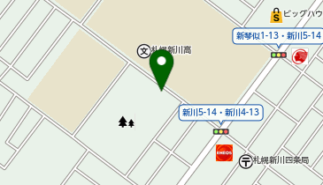 公衆トイレの地図画像