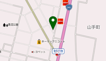 公衆トイレの地図画像