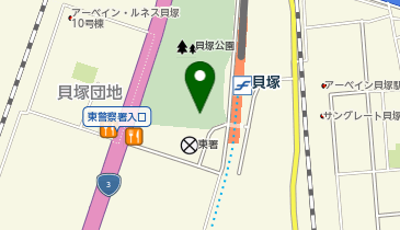 公衆トイレの地図画像