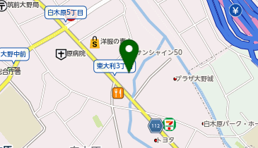 公衆トイレの地図画像
