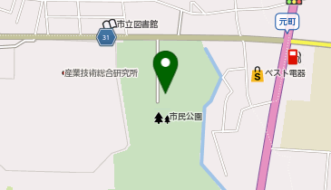 公衆トイレの地図画像